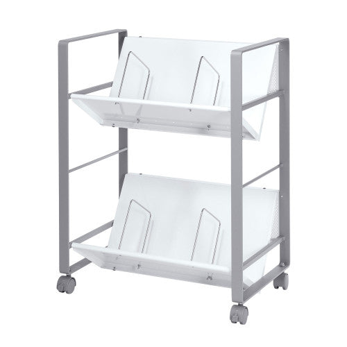 サンワサプライ 550x350x 695mm ファイルワゴン WG-50N2