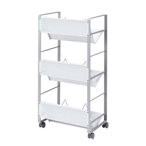 サンワサプライ 550x350x 695mm ファイルワゴン WG-100N2