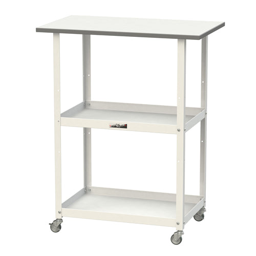 山金工業 750x450x950mm ツールワゴン(作業天板付) HTCH-7545W