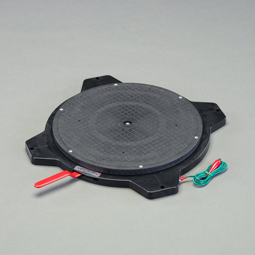 サカエ φ363x39mm/150kg回転作業台(導電/ストッパ付) PS-36DD