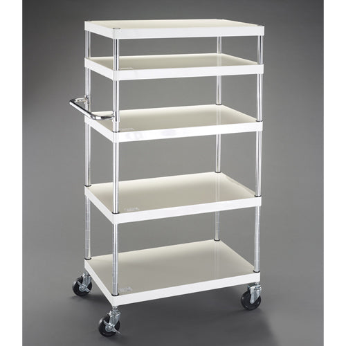 サカエ 900x600x1500mm/5段 ツールワゴン CSP-90155YW