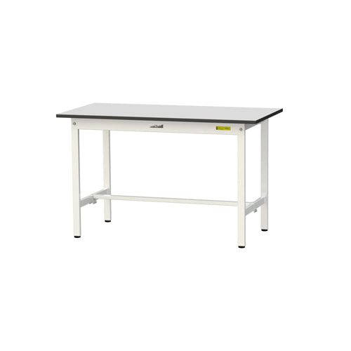 山金工業 1200x600x740mm ワークテーブル(クリーンルーム対応) SUR-1260-GYW