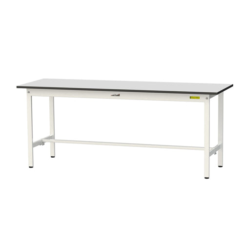 山金工業 1800x600x740mm ワークテーブル(クリーンルーム対応) SUR-1860-GYW