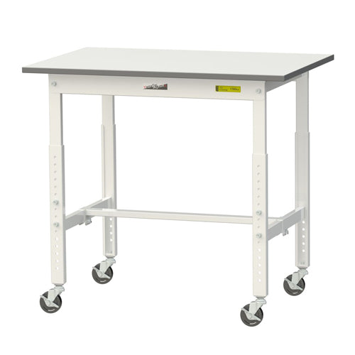 山金工業 900x600x685-985mm ワークテーブル(キャスター付) SUPAC-960-WW