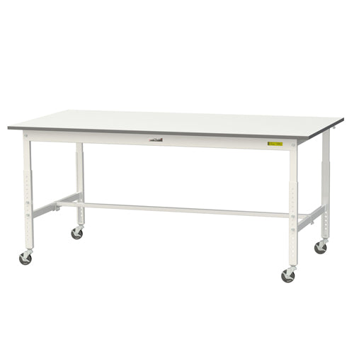 山金工業 1800x900x685-985mm ワークテーブル(キャスター付) SUPAC-1890-WW
