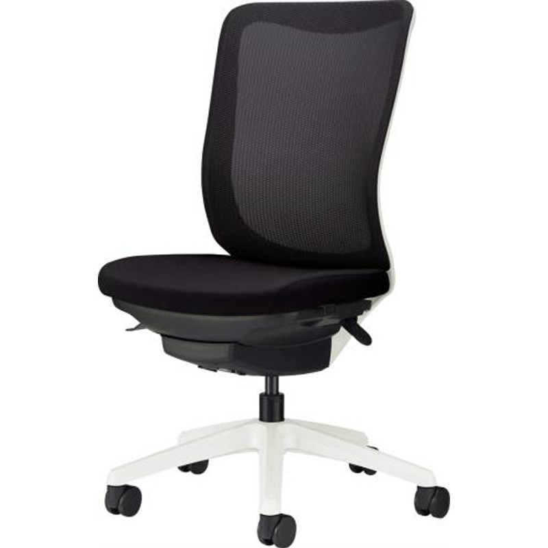 ライオン事務器(LION) ビジネスチェアー(ブラック) 73105