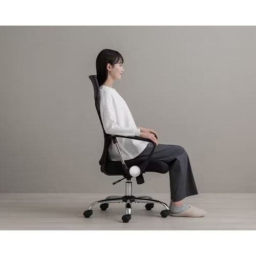 アイリスオーヤマ(IRIS OHYAMA) ビジネスチェアー(ブラック) OFC-MBHR