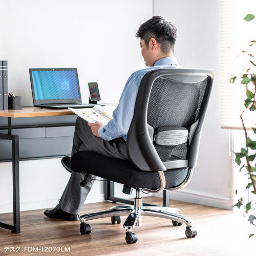 サンワサプライ ビジネスチェアー(高耐荷重/ブラック) SNC-NET23BK