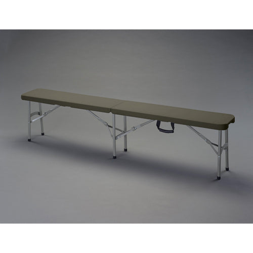 ESCO(エスコ) 1830x280x430mm 折畳ロングベンチ(OD/樹脂座面) EA956XE-103A