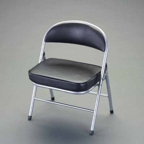 ESCO(エスコ) ワークチェアー (ブラック/ロータイプ/ワイド) EA956XN-61