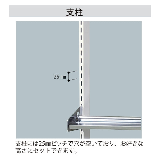 山金工業 1305x560x1549mm ロール材スタンド(カッターガイド付) RS-1200N