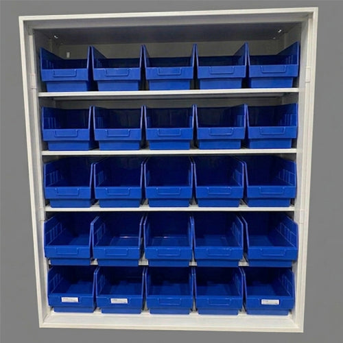 ダイシン工業 900x310x1030mm パーツトレー付収納庫(5段x5個) V930-10K ※ESCOオリジナルセット品