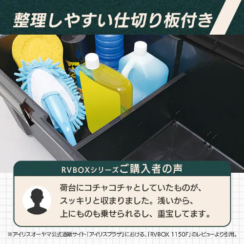 アイリスオーヤマ(IRIS OHYAMA) 900x400x280mm 車載ケース(樹脂製) RV900D