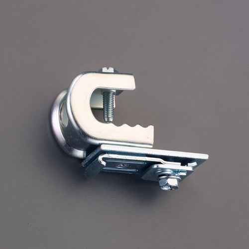 岡田装飾金物 17.0mm H鋼用ブラケット/360゚向自在(30mmレール) 12Y15N