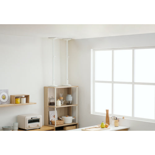 アイリスオーヤマ(IRIS OHYAMA) 600-1000mm 家具転倒防止ポール(2本) KTB-60R