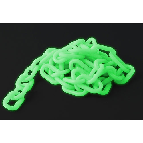 ESCO(エスコ) 6.0mmx 5m プラスチックチェーン(蓄光) EA980AG-100