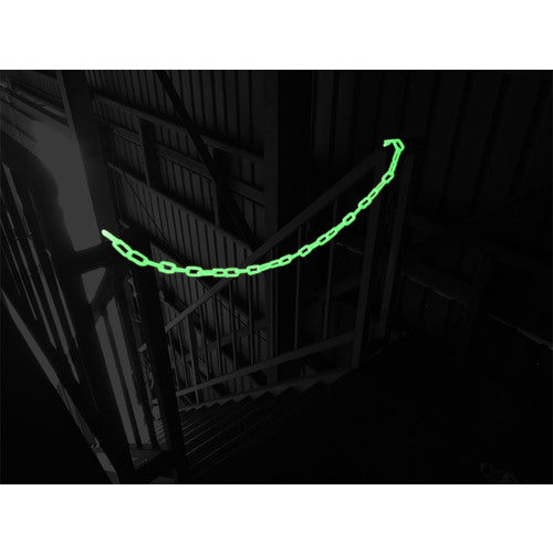 ESCO(エスコ) 6.0mmx 5m プラスチックチェーン(蓄光) EA980AG-100