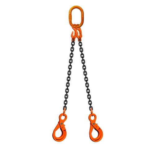 ESCO(エスコ) 1.9 tx1.5m スリングチェーン(2本吊/偏荷重吊荷用) EA981VZ-22