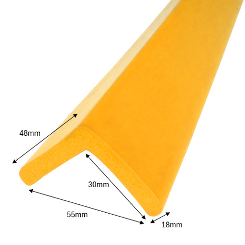 カーボーイ 48x48x900mm クッションガード(トラ/2本/マグネット式) ACMAG99