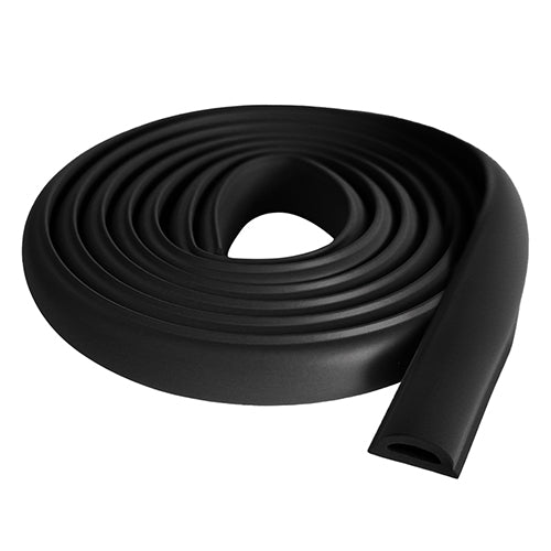 カーボーイ 20x 8x2000mm クッションガード(D型/黒) ACD2005BK