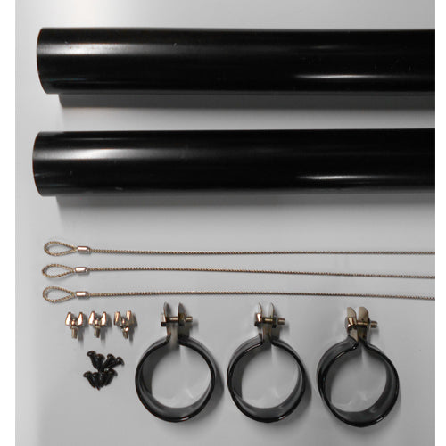 ESCO(エスコ) φ54mmx3m 高さ制限バー(ワイヤー付) EA983FK-253