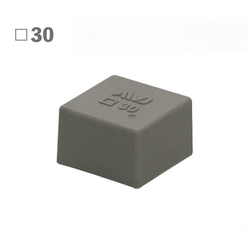 AWJ 30×30×20mm 角型保護キャップ(EL/グレー/2コ) EOC30216-0030