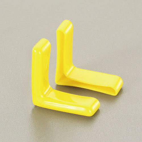 ESCO(エスコ) 65x30x6mmアングル型保護キャップ(イエロー/2個 EA983FN-365YA