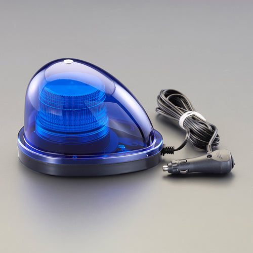 ESCO(エスコ) DC12~24V 工事用LEDルーフ灯(青) EA983FS-261