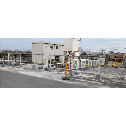 中発販売 380x1050mm チェーンスタンド(チェーン内蔵) BNP-675YST