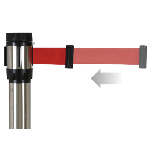 中発販売 350x840mm ガイドポール(ロング/赤) BLP-506A