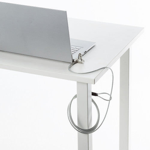 サンワサプライ φ4.4mmx2.0m セキュリティワイヤ(Noble・Nano対応) SLE-89S-1