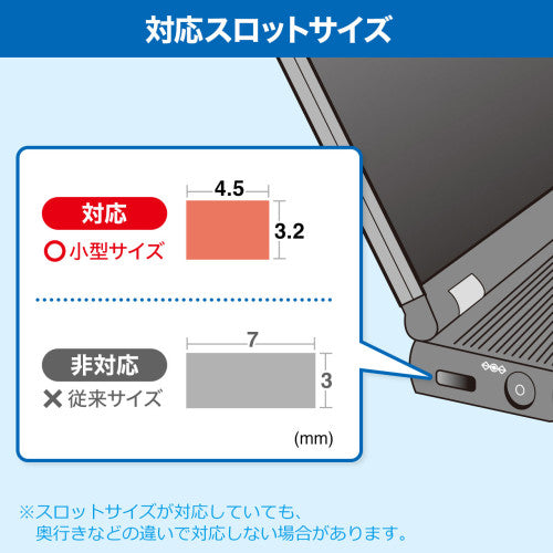 サンワサプライ φ4.4mmx2.0m セキュリティワイヤ(NobleWedge用) SLE-35S-1