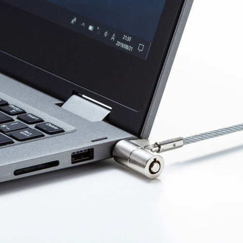 サンワサプライ φ4.4mmx2.0m セキュリティワイヤ(Nano Saver用) SLE-38S-1