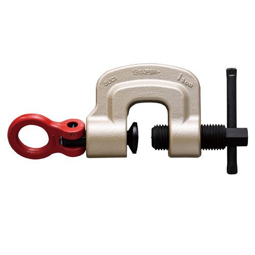 スーパーツール 0.5ton スクリュークランプ(引張治具兼用/RFID内蔵) SUC0.5RF