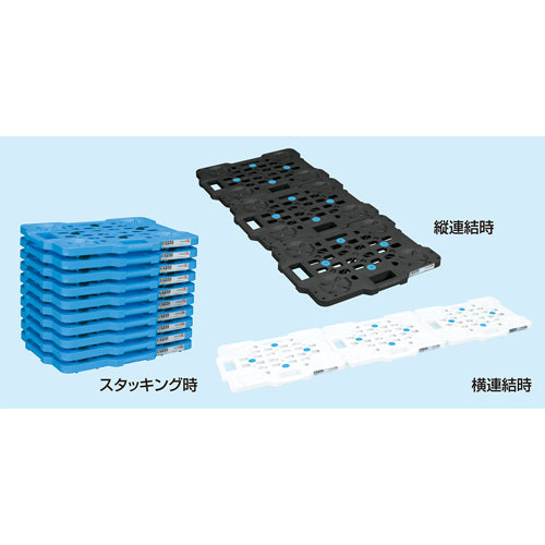 サカエ 520x390x44mm/100kg 物置ボード(10台) SCN-M400X