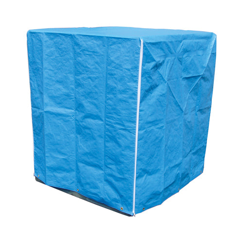 ESCO(エスコ) 1200x1200x1300mm パレットカバー(ファスナー式/青) EA985PK-2A