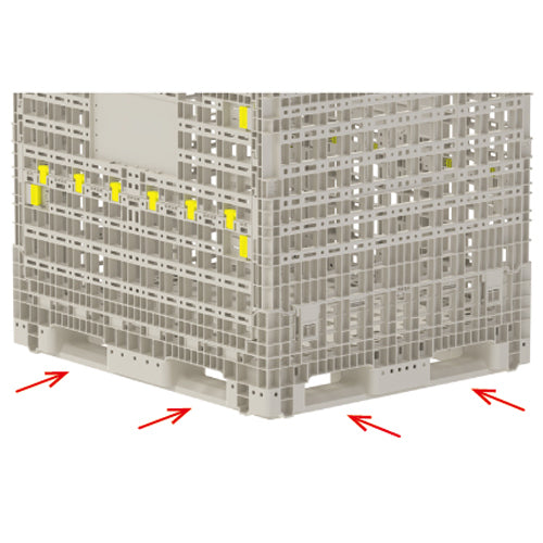 三甲(サンコー) 1200x1020x905mm メッシュパレット(回転フォーク対応) 803270