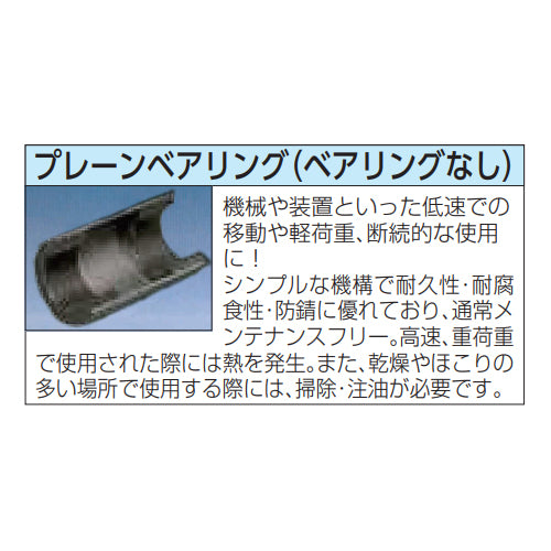 ESCO(エスコ) 150mm キャスター(固定金具・ステンレス製) EA986LG-150B