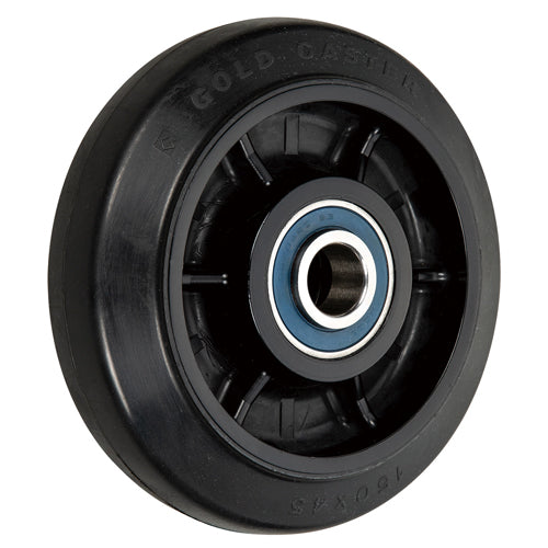 東正車輌(TOSEI) 75mm キャスター(ゴム車/固定/ステンレス製) AWK-75RNB