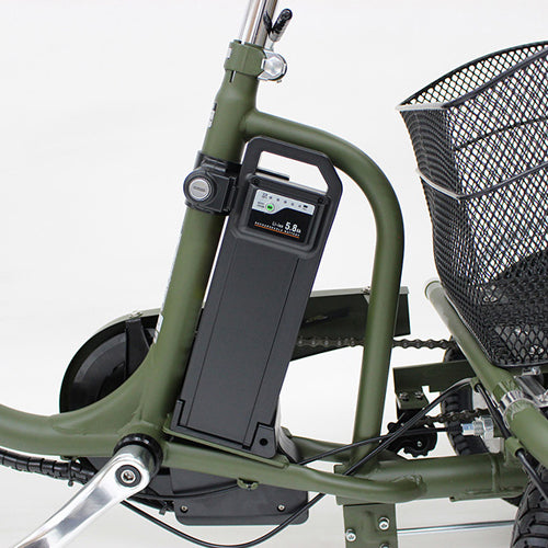 ミムゴ 18インチ 電動三輪自転車 BEPN18PN