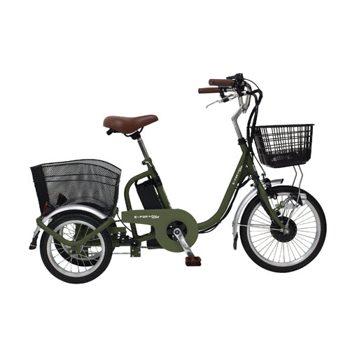 ミムゴ 18インチ 電動三輪自転車 BEPN18PN