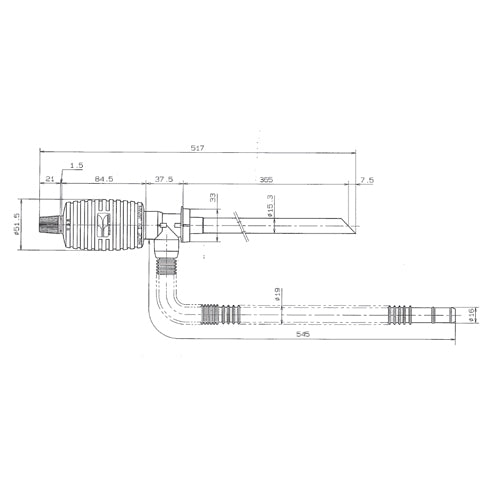 工進 517mm 灯油ポンプ(手動/12本) PH-10