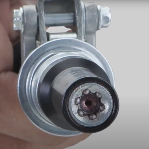 ESCO(エスコ) M10/450mm グリースポンプ用フレキホース(ロッカプラー付) EA991CD-357