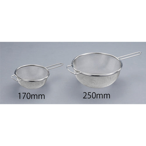 ESCO(エスコ) φ250/0.19mm/40メッシュ ろ過網(柄付・ステンレス製) EA992CK-15A