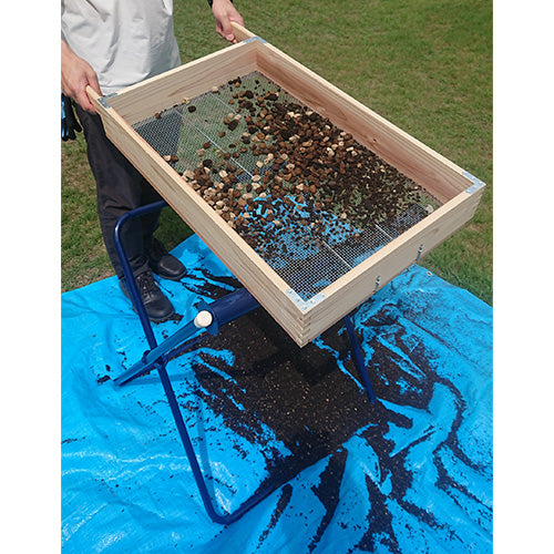 ESCO(エスコ) 430x900x110mm角通し・ふるい台セット EA992CT-31S