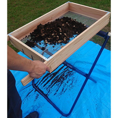 ESCO(エスコ) 430x900x110mm角通し・ふるい台セット EA992CT-31S