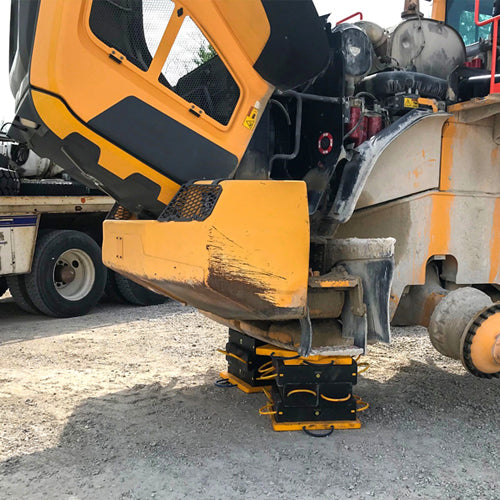 ESCO(エスコ) 530x230x127mm/90.7ton 樹脂製ブロック(2個) EA993DM-11