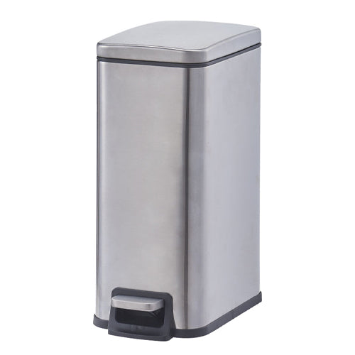 山崎産業(CONDOR) 6L ダストボックス(ペダル開閉型・ステンレス製) DP-35L-SB