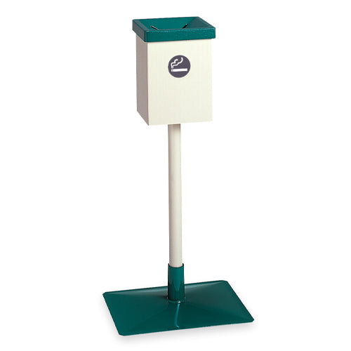 テラモト 380x300x810mm 吸いがら入れ(屋外スタンドD型) SS-257-020-0