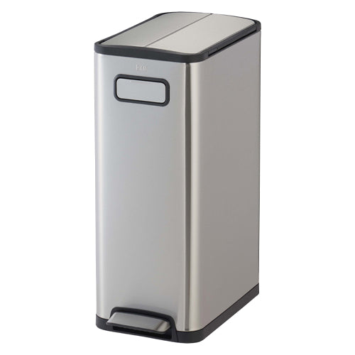 ESCO(エスコ) 30L ダストボックス(ペダル開閉式/ステンレス製) EA995AA-94